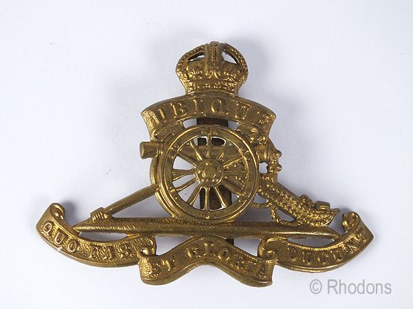 The Royal Regiment of Canadian Artillery Cap Badge