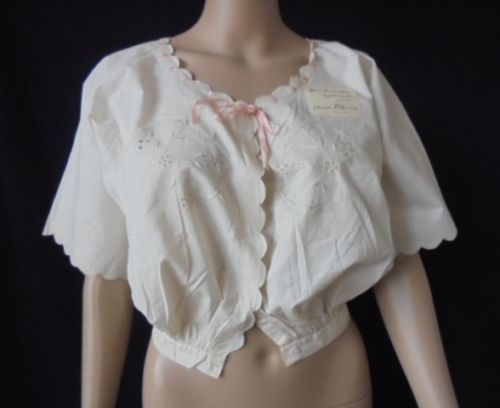 Victorian Embroidered Camisole, Handmade With Provenance