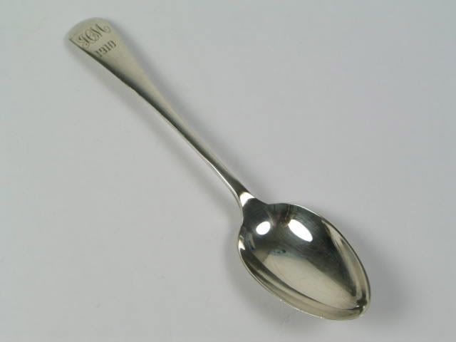 Antique Silver Teaspoon, John Round, Hallmarked Sheffield 1909 