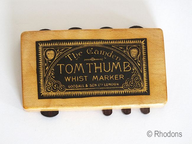 Chas Goodall Camden Miniature Tom Thumb Whist Marker (#1)