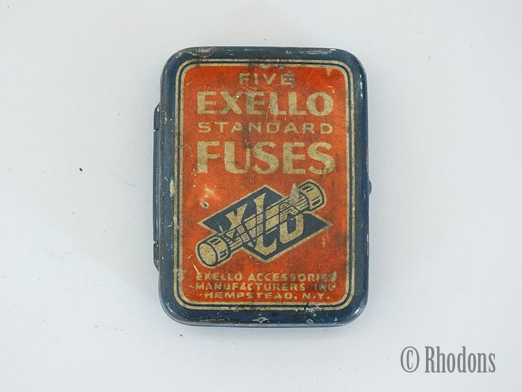 Fuse Tin-Exello Standard Fuses-Circa 1920s / 1930s