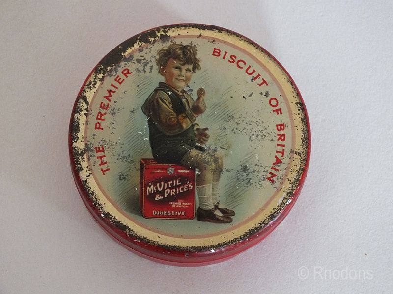McVitie & Price Sample Biscuit Tin, The Premier Biscuit Of Britain