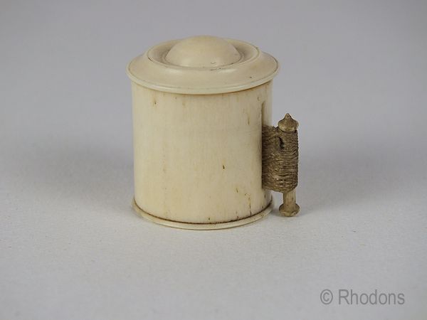 Antique Bone Tape Measure, Napoleonic POW Work