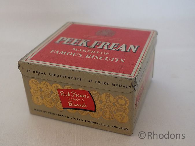 Peek Frean Biscuit Tin, Small Size  