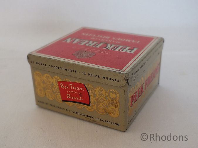 Peek Frean Biscuits Tin, Small Size, 1960s  