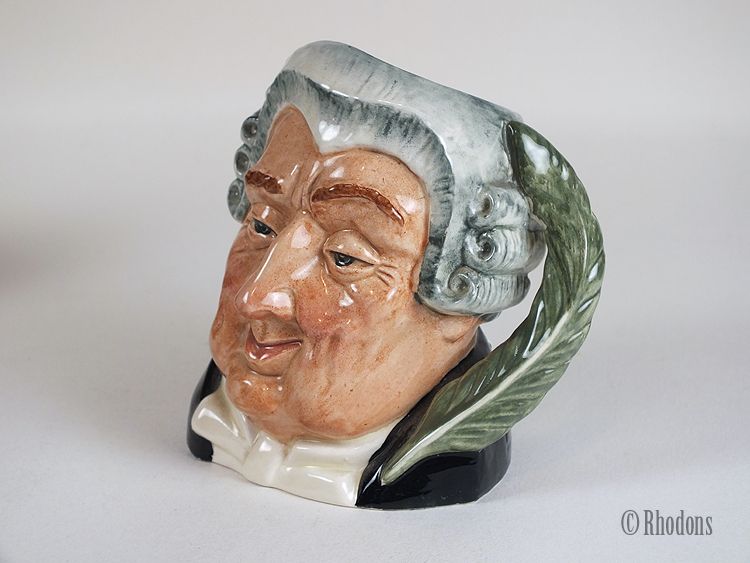 Royal Doulton Character Jug 'The Lawyer'- Small Size Model #D6504-Circa 1960s Vintage