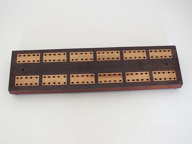 Wooden Cribbage Game Score Board