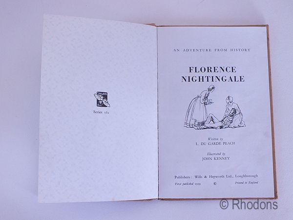 Florence Nightingale, A Ladybird History Book, Series 561. 