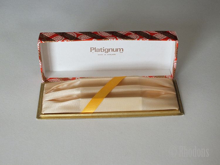 Platignum Pen & Pencil Set Presentation Box, Circa 1960s