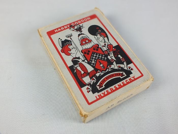 Waddingtons Playing Cards, Music Hall Character Harry Gordon Laird Inversne