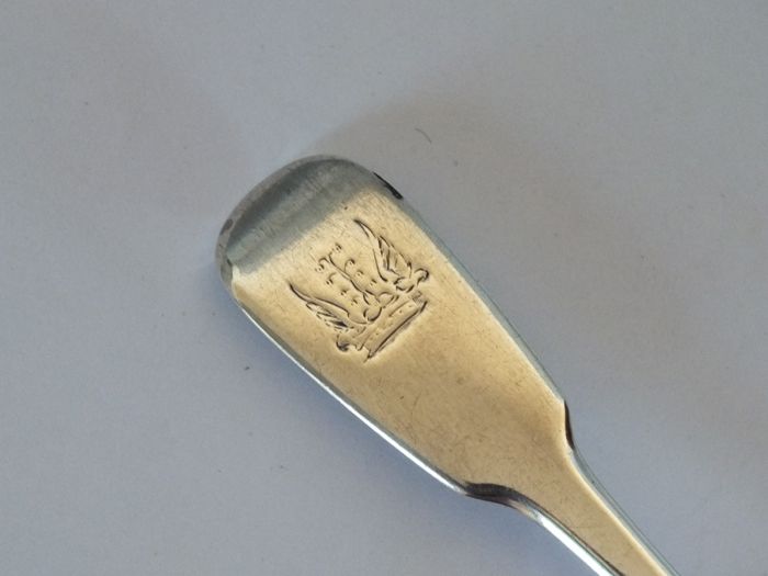 Sterling Silver Mustard Spoon- Robert Hennell II, London 1832