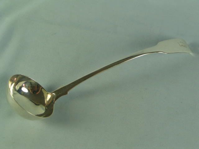 Scottish Silver Toddy Ladle, Mitchell and Russell, Edinburgh 1809