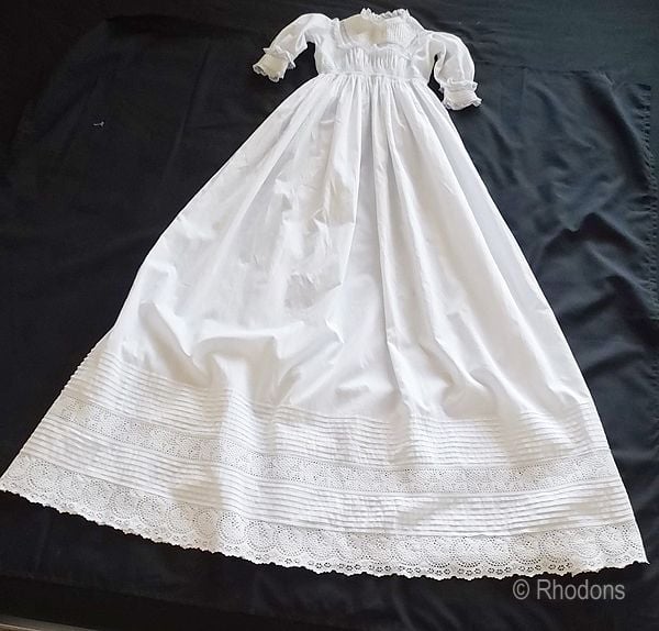 victorian christening gown