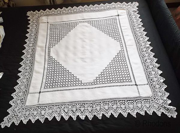 irish lace tablecloth