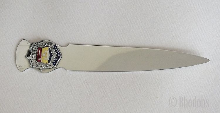Souvenir Letter Opener, Paper Knife, Lerwick, Shetland Isles