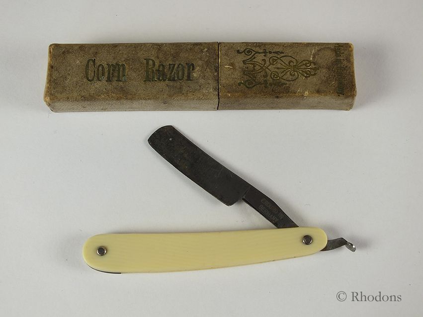 Corn Razor, Early 1900s, Made in Germany, Boxed