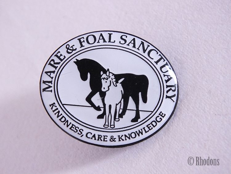 Mare & Foal Sanctuary Badge, Kindness, Care & Knowledge