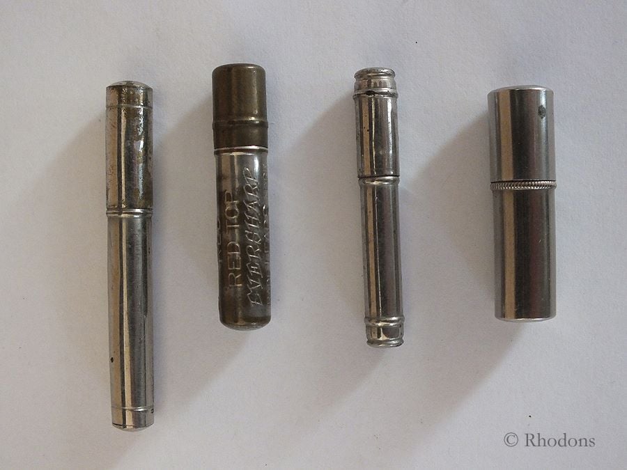 Vintage Pencil Lead Cases