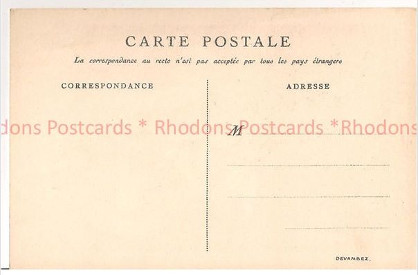 Vintage Advertising Postcard - Grand Cafe Bar Glacier Poccardi, Paris.