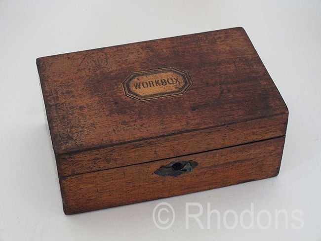 Victorian Fitted Sewing Workbox