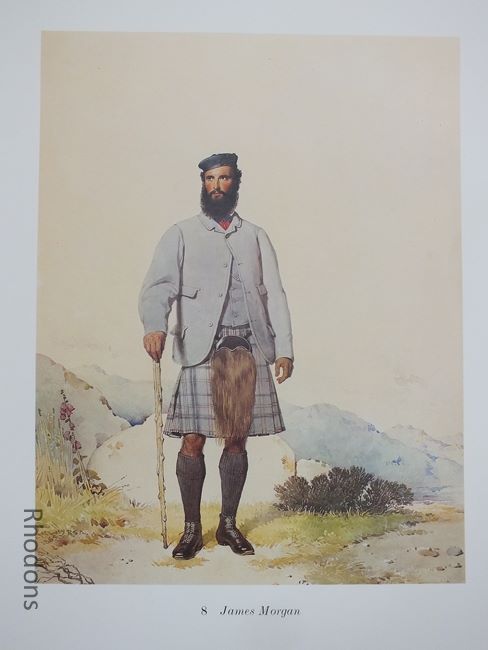 James Morgan Scottish Clansman Print By Kenneth Macleay RSA . Circa 1890s