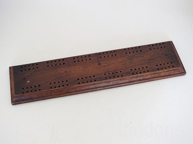 Cribbage Game Score Board, Early 1900s