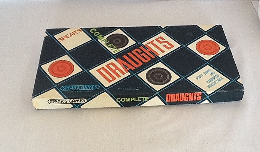 Spears Draughts Game, Circa 1960s