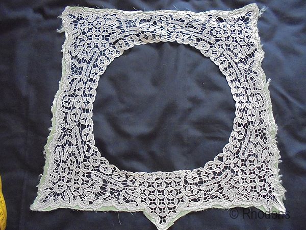 Antique Lace Collar From The Victorian, Edwardian Era
