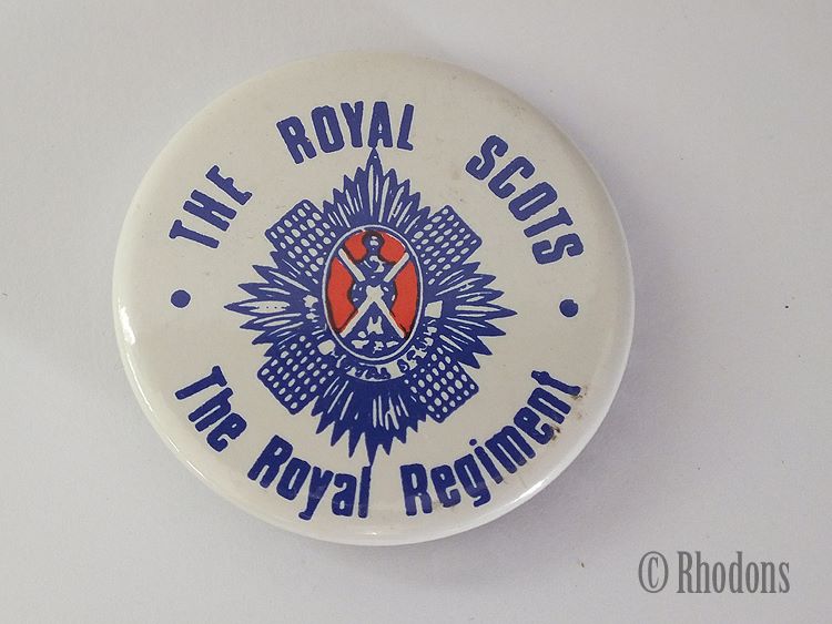 The Royal Scots, The Royal Regiment Button Badge