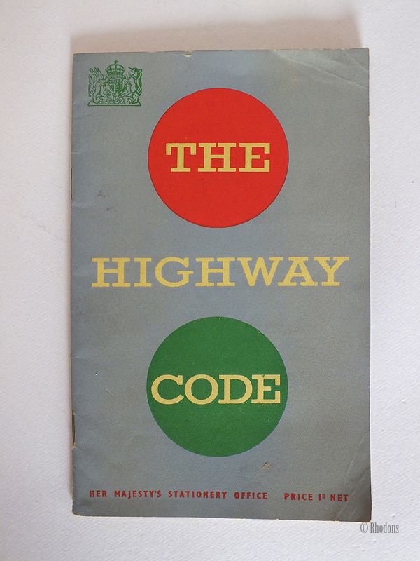 The Highway Code, 1954 Edition Vintage Ephemera, Collectable Booklets