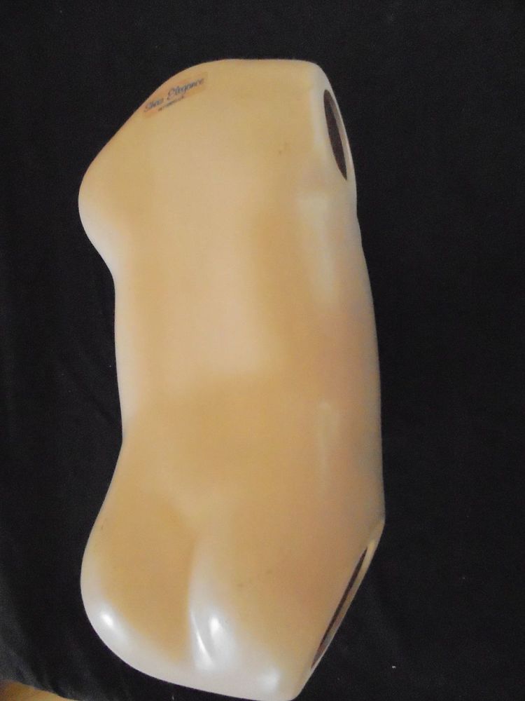Vintage Sheer Elegance Doll Torso Body - Bisque / Porcelain 