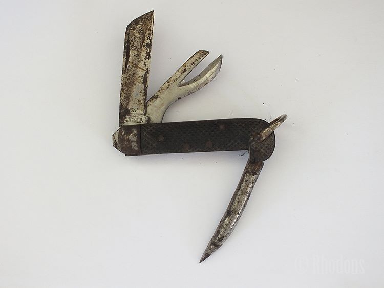 Richards Sheffield British Military Clasp Knife 1942, For Restoration, Spar
