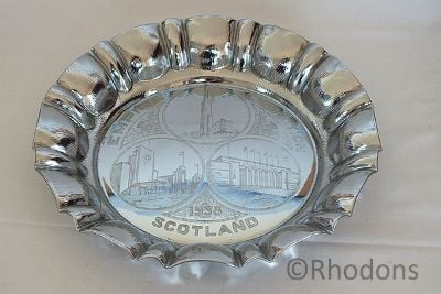 1938 Empire Exhibition Scotland Souvenir Tray