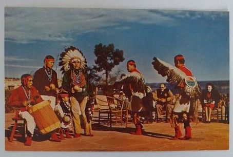 Hopi Indian Dancers, Grand Canyon, Arizona, USA (Petley)