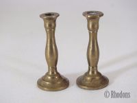 Miniature Brass Candlesticks-1.50
