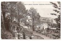 South Beach Mansion Gardens Felixstowe Suffolk-1920/30s Postcard