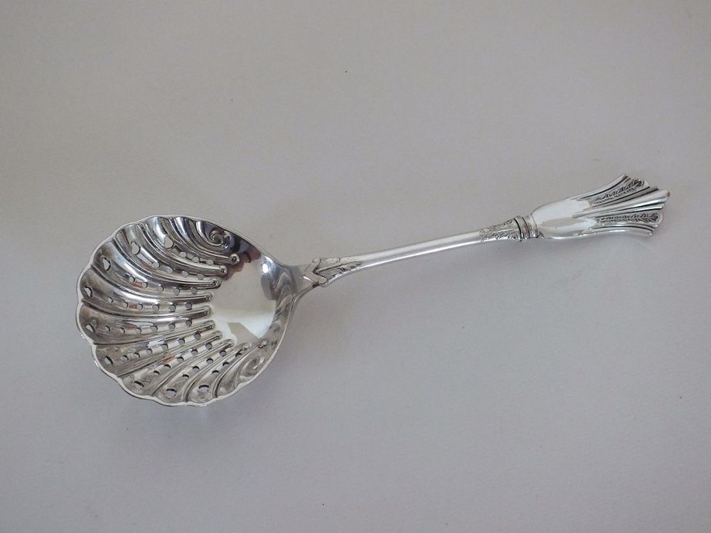 Antique Sugar Sifter, Sprinkling Spoon. Victorian / Early 1900s