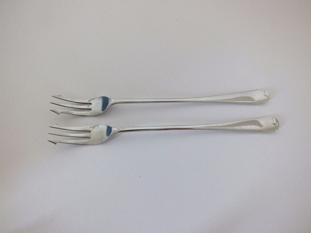 Pickle Forks / Olive / Cocktail Forks-Pair