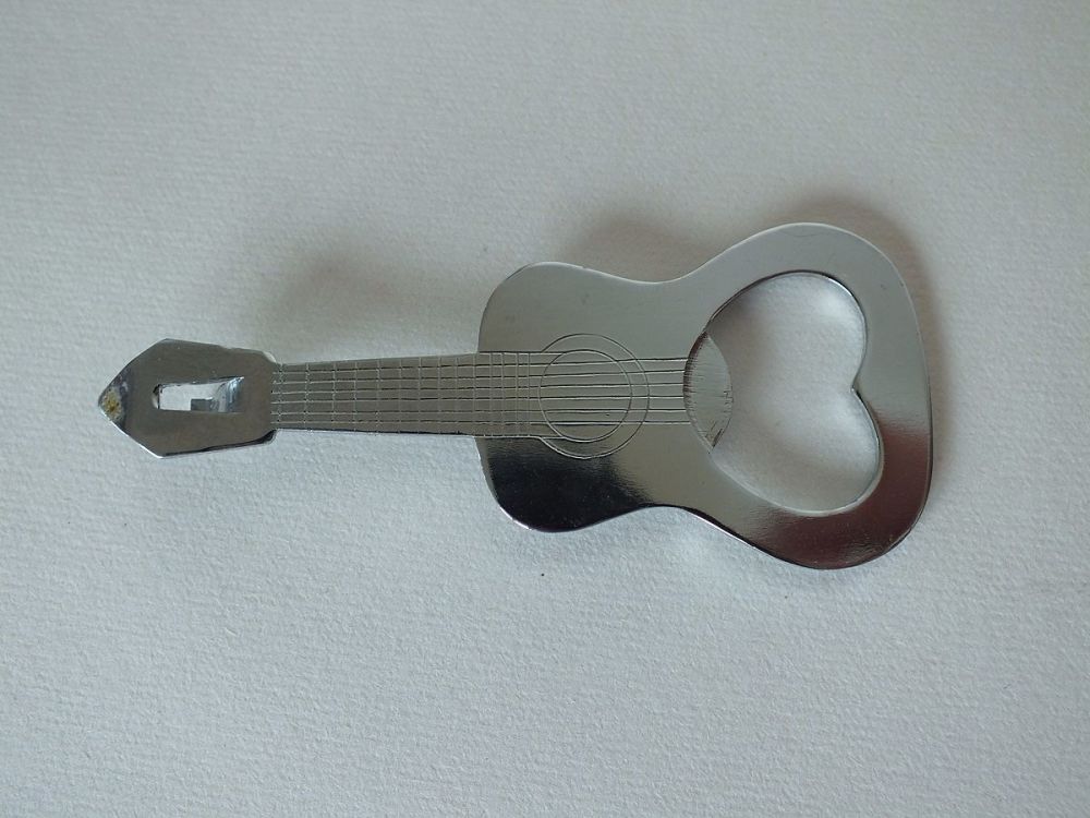 Novelty Guitar Shape Bottle Opener / Can Opener