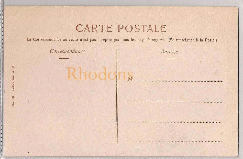 La Casba, Algeria - Early 1900s Postcard