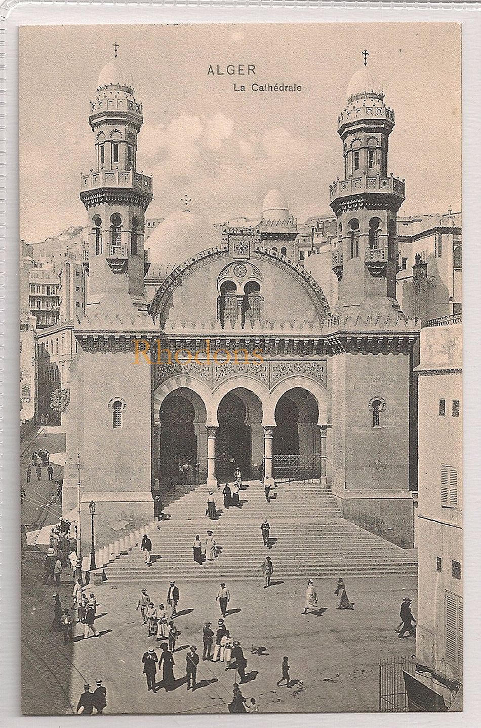 Algeria: Alger - La Cathedrale, Early 1900s Postcard