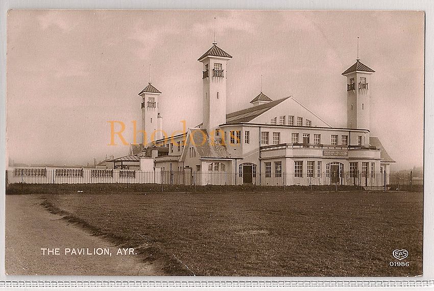 The Pavilion, Ayr, Scotland. Early 1900s Postcard