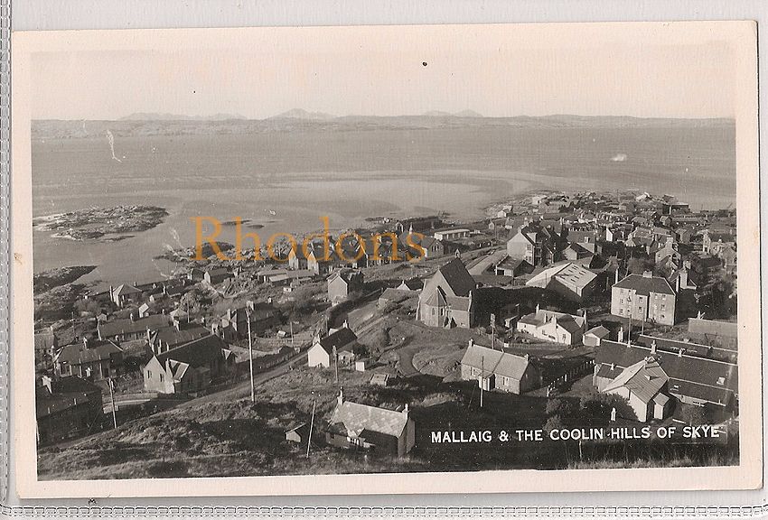 Scotland: Invernessshire. Mallig & The Coolin Hills Of Skye. Mid 1900s Post