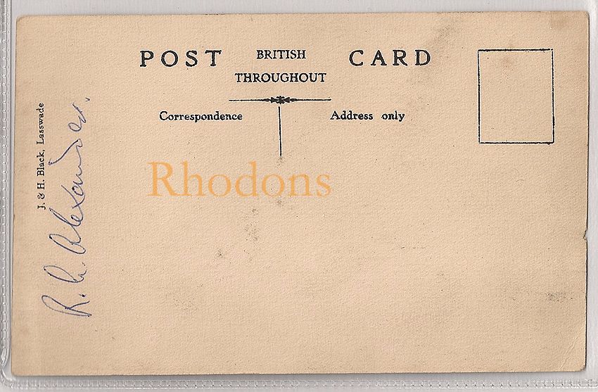 Lasswade, Midlothian, Scotland Early 1900s Postcard