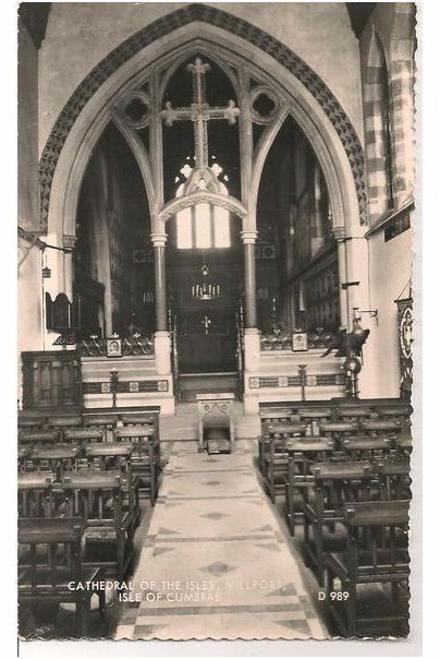 Cathedral Of The Isles, Millport, Isle of Cumbrae 1960s RP Postcard