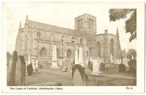 Haddington Abbey The Lamp Of Lothian, East Lothian Postcard 