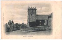 Corfe Church, Corfe, Dorset.  Pre 1914 Postcard