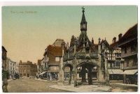 The Cross Salisbury, Wiltshire. Early 1900s Postcard