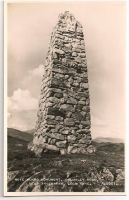 Neil Munro Monument, Argyllshire, Scotland 1950s Photo Postcard