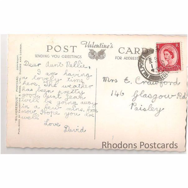 Millport, Isle of Cumbrae, Ayrshire, Scotland 1950s Postcard